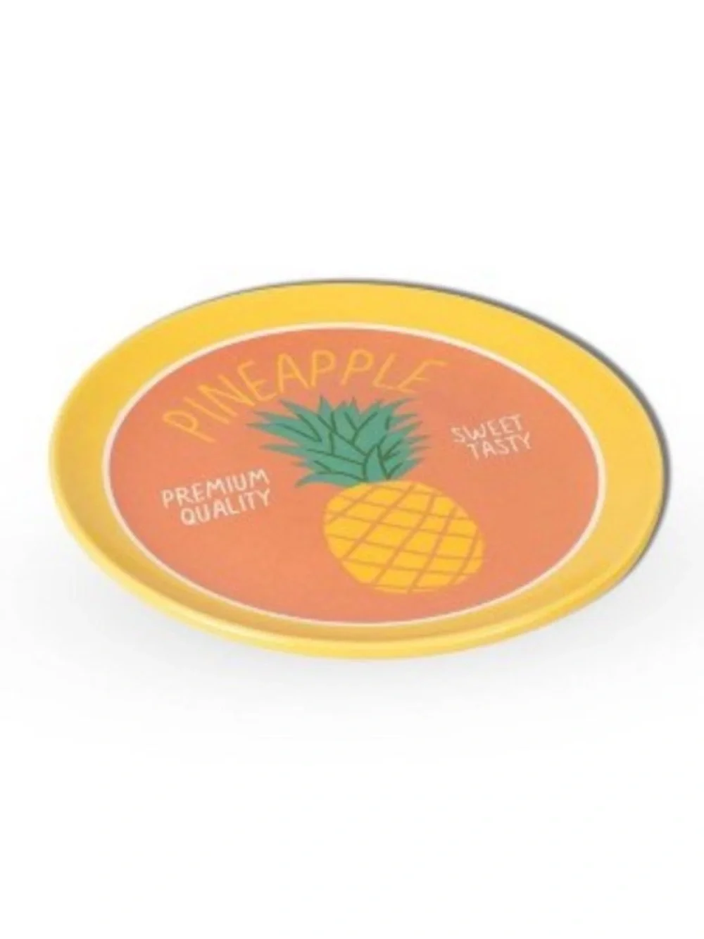 Pineapple Decorative Ceramic Plate Target Bullseye Playground Spring 2026